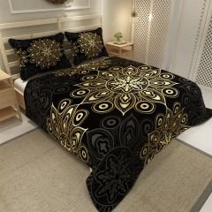 MonoHome Pike Takımı Jakar Dokuma Pamuklu 3D Dijital Baskı Motif Design