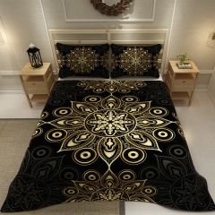 MonoHome Pike Takımı Jakar Dokuma Pamuklu 3D Dijital Baskı Motif Design