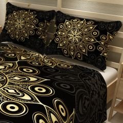 MonoHome Pike Takımı Jakar Dokuma Pamuklu 3D Dijital Baskı Motif Design