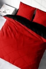 Deluxe Çift Taraflı Pamuk Ranforce Çift Kişilik Nevresim Takımı