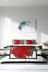 Rose Box 3d Pamuk Saten Çift Kişilik Nevresim Takımı