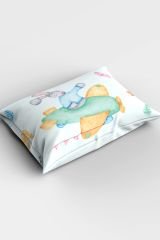 Flaying Rabbit 3d Pamuk Saten Bebek Nevresim Takımı