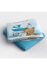 Anneanne Tatlısı 3D Pamuk Saten Bebek Nevresim Takımı