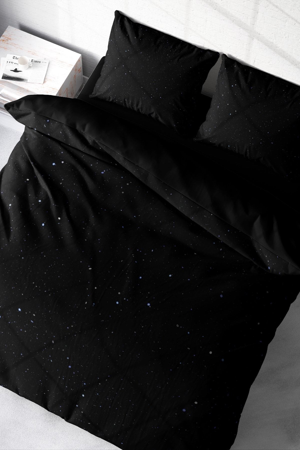 Starly Night 3d Pamuk Saten Çift Kişilik Nevresim Takımı