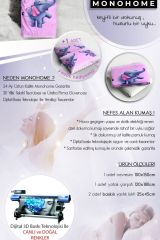 Dikkat Bebek Var 3D Pamuk Saten Bebek Nevresim Takımı