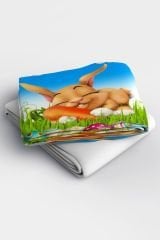 Rabbit 3D Bebek Nevresim Takımı