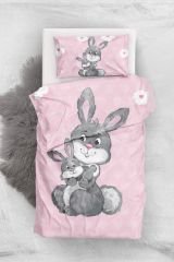 Rabbit II 3D Bebek Nevresim Takımı