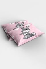 Rabbit II 3D Bebek Nevresim Takımı