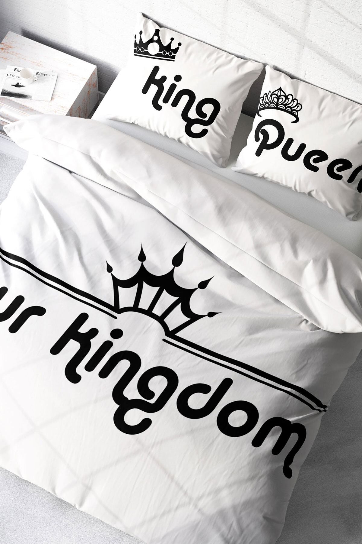 Kingdom Room 3d Çift Kişilik Nevresim Takımı