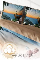 Deer 3d Çift Kişilik Nevresim Takımı