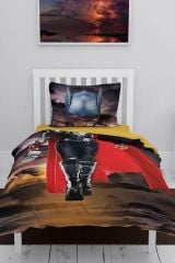 Süper Yenilmez 3D Pamuk Saten Çocuk Nevresim Takımı