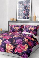 Premium Nevresim Takımı %100 Pamuk Saten Lastikli Çarşaf Deluxe Koleksiyon Çift Kişilik 3d Hürrem