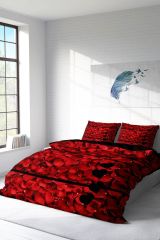 Rose Feather 3d Çift Kişilik Nevresim Takımı