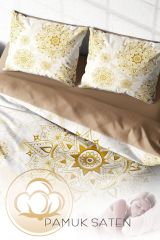 Gold Luxury 3d Çift Kişilik Nevresim Takımı
