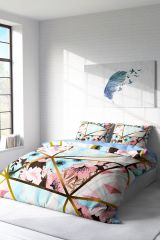 Goldline Flowers 3d Çift Kişilik Nevresim Takımı