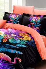 Flamingo Iıı 3d Çift Kişilik Nevresim Takımı