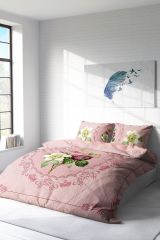 Damask Rose 3d Çift Kişilik Nevresim Takımı
