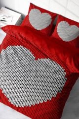 Woven Heart 3d Çift Kişilik Nevresim Takımı