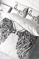 Angel Wing Modern Çift Kişilik Nevresim Takımı