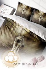 Fluwolf 3d Dijital Baskılı Çift Kişilik Nevresim Takımı