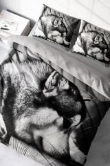 Wolfie 3d Çift Kişilik Nevresim Takımı
