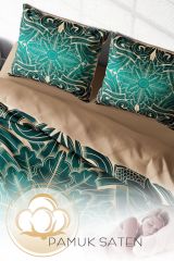 Osmanlı Motifleri Iv 3d Çift Kişilik Nevresim Takımı