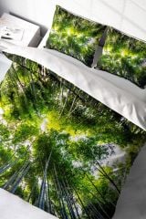 Forest 1 Naturel Çift Kişilik Nevresim Takımı