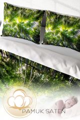 Forest 1 Naturel Çift Kişilik Nevresim Takımı