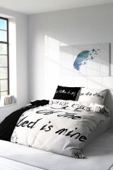 Çift Kişilik Nevresim Seti Sık Dokuma Pamuk Saten 3d Özel Tasarım My Bed (çarşafsızdır)