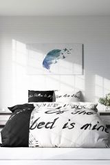 Çift Kişilik Nevresim Seti Sık Dokuma Pamuk Saten 3d Özel Tasarım My Bed (çarşafsızdır)