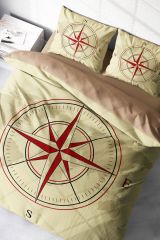 Compass Klasik Çift Kişilik Nevresim Takımı