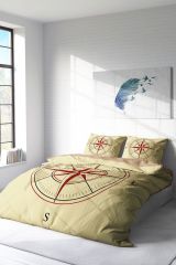 Compass Klasik Çift Kişilik Nevresim Takımı
