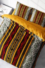 Ribbon Baroque Style Klasik Çift Kişilik Nevresim Takımı