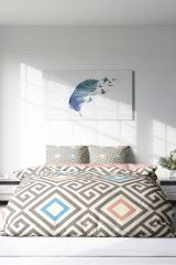 Geometric Modern Çift Kişilik Nevresim Takımı