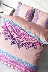 Soft Mandala Klasik Çift Kişilik Nevresim Takımı