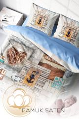 La Mer 3d Dijital Baskılı Çift Kişilik Nevresim Takımı