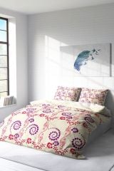 Purple Hypnosis Klasik Çift Kişilik Nevresim Takımı