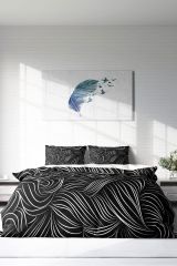 Zebra Stripes Modern Çift Kişilik Nevresim Takımı