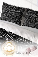 Zebra Stripes Modern Çift Kişilik Nevresim Takımı