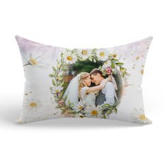Kişiye Özel Yastık Kılıfı ( 2 ADET ) Floral - 4
