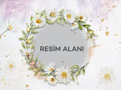 Kişiye Özel Yastık Kılıfı ( 2 ADET ) Floral - 4
