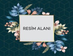 Kişiye Özel Yastık Kılıfı ( 2 ADET ) Floral - 5