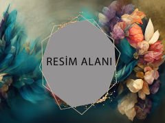 Kişiye Özel Yastık Kılıfı ( 2 ADET ) Floral - 6
