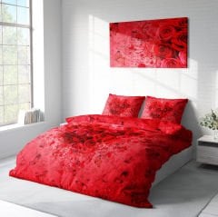 Love Art Çift Kişilik Nevresim Takımı Pamuk Saten