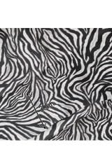 Güzellik Yastık Kılıfı %100 Ipek Saten 2 Adet Luxury Yastık Kılıfı Natural Zebra
