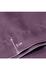 Güzellik Yastık Kılıfı %100 Ipek Saten 2 Adet Luxury Lila