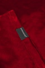 Güzellik Yastık Kılıfı %100 Ipek Saten 2 Adet Luxury Kırmızı