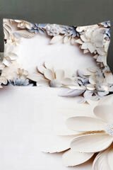 %100 Pamuk Lastikli Çarşaf Özel Tasarım 5D Dijital 60 Tel Orkide