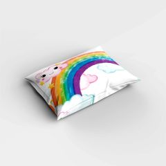 Monohome Kişiye Özel Bebek Nevresim Takımı Pink Rainbow