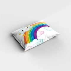 Monohome Kişiye Özel Bebek Nevresim Takımı Blue Rainbow